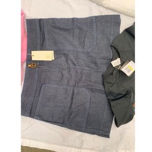 Brand New Tory Burch Jean Skirt